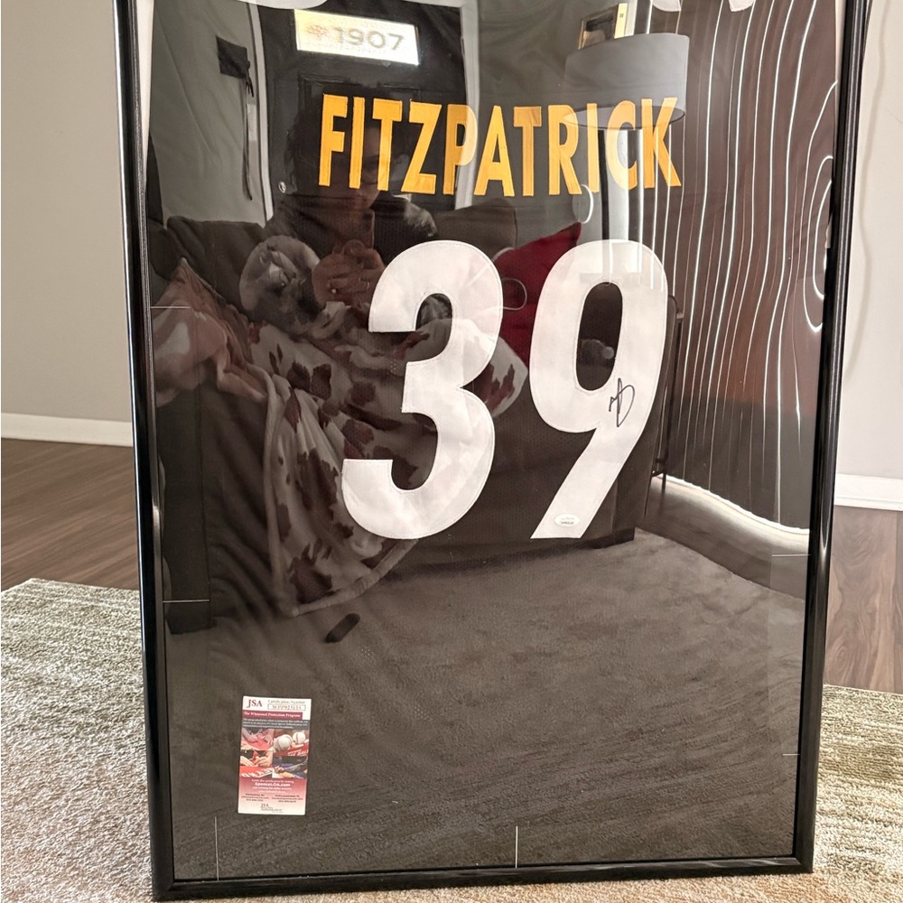 Framed Fitzpatrick 39 Jersey